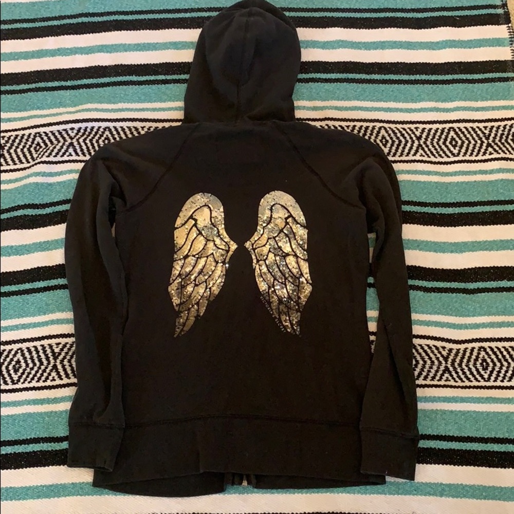 A Victoria’s Secret zip up